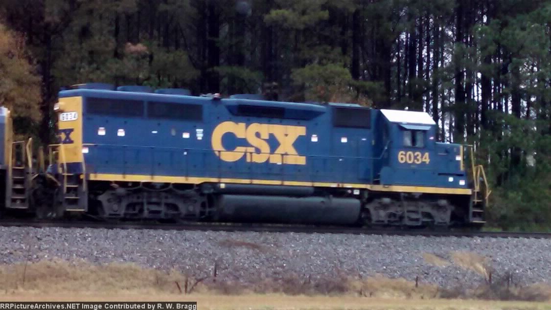 CSX 6034 (GP40-2) 